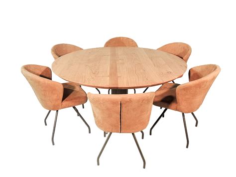 ronde eettafel 6 personen.